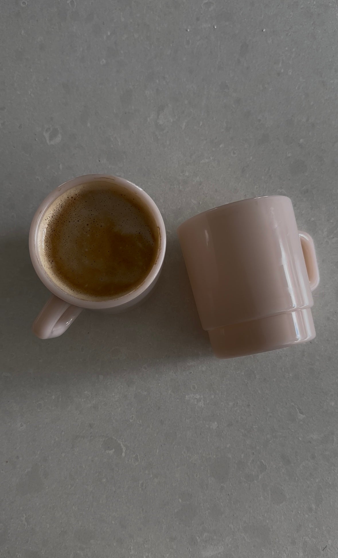 UNS, Korean Milk Glass Cups