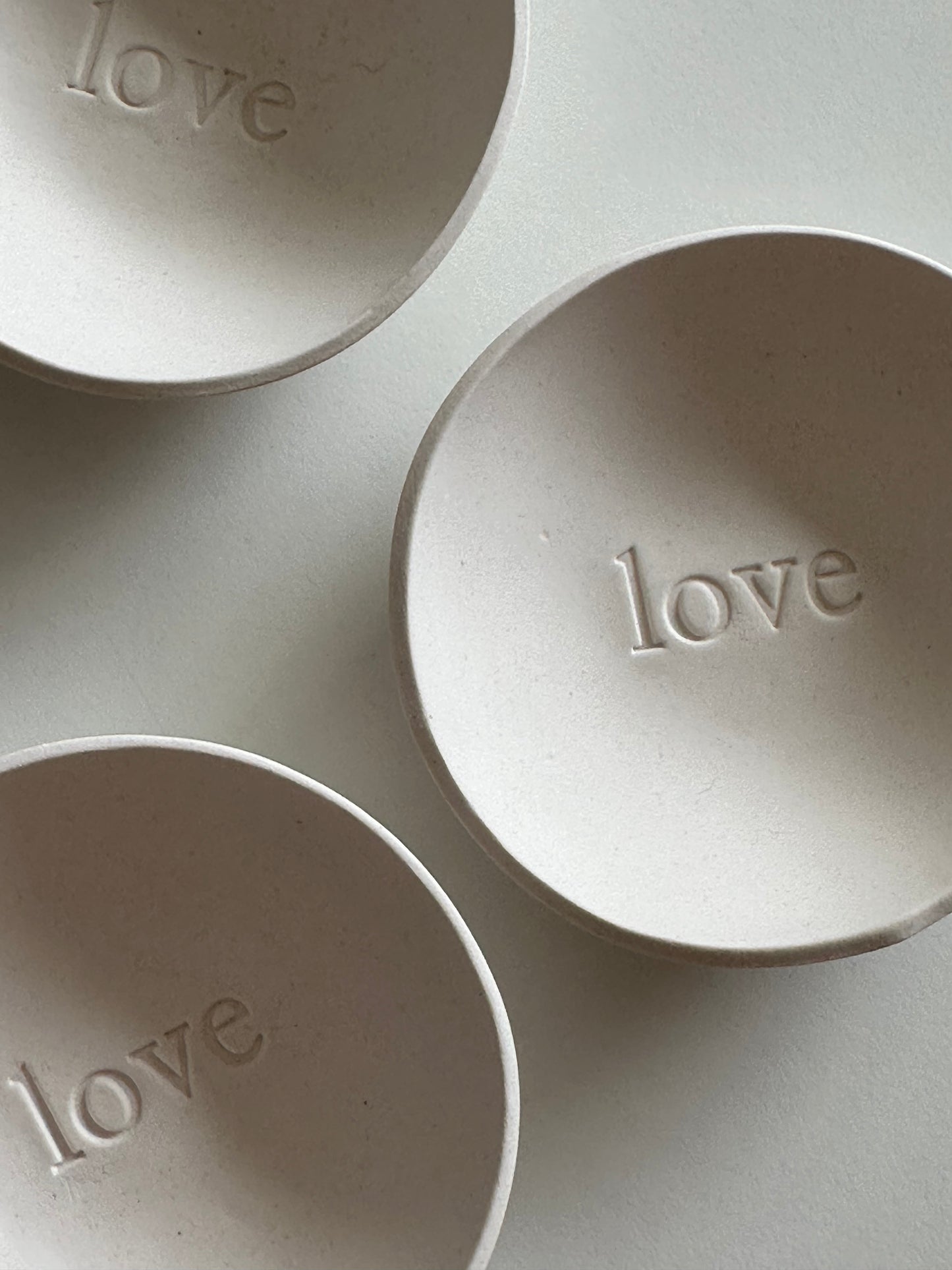Love Porcelain Ring Dish
