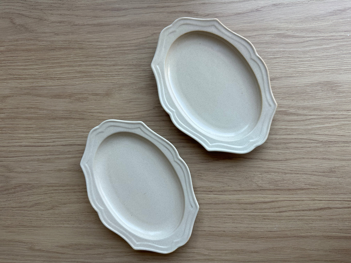 Heirloom Petal Stoneware Plate