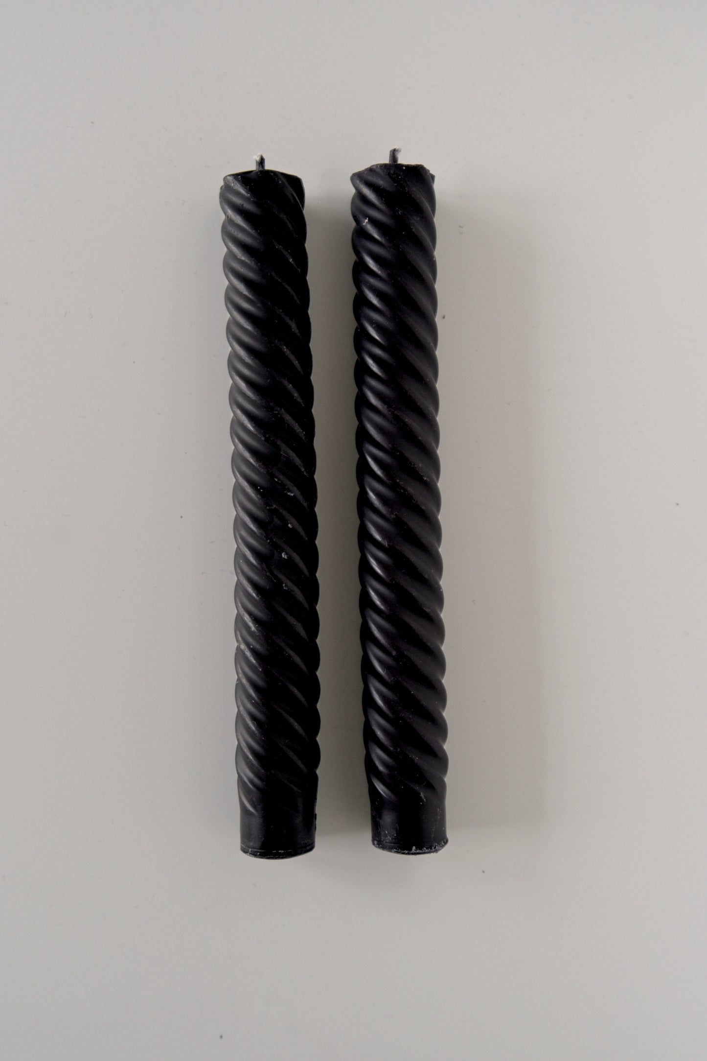 Swirl Dinner Candles Pair