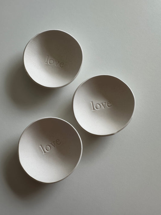 Pause Porcelain Ring Dish