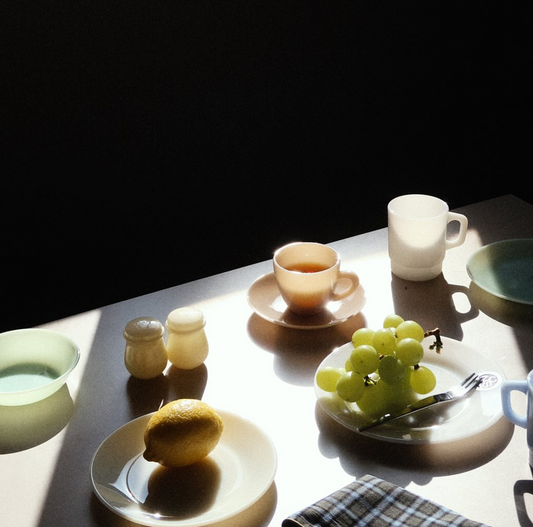 UNS, Korean Milk Glass Cups