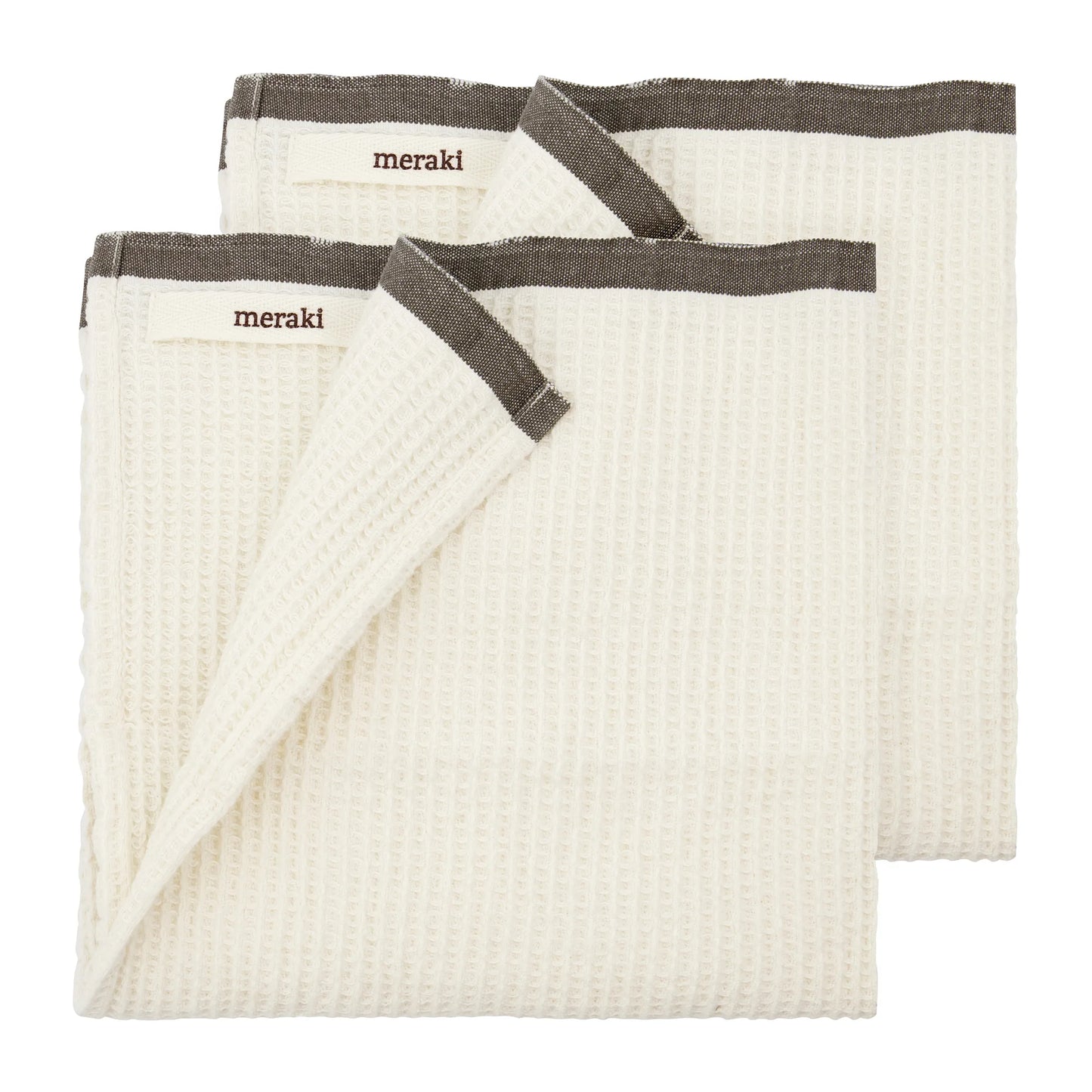 Meraki Kitchen Towels Bare Grey, Set of 2