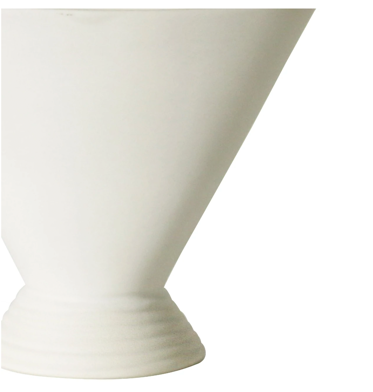 Fresh Blooms in White Arrangement Scallop Vase